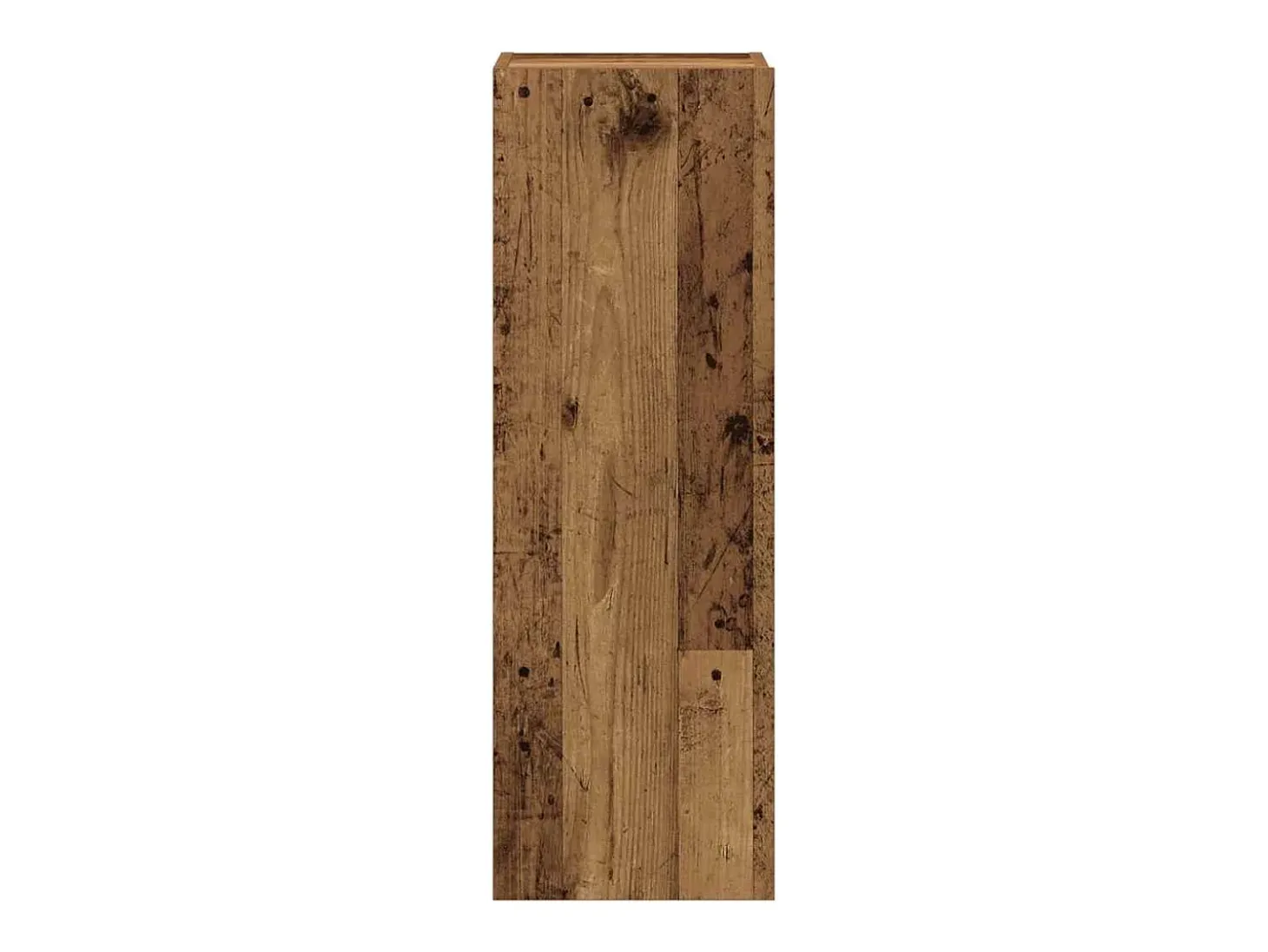 armários de TV montados na parede 4 pcs madeira velha