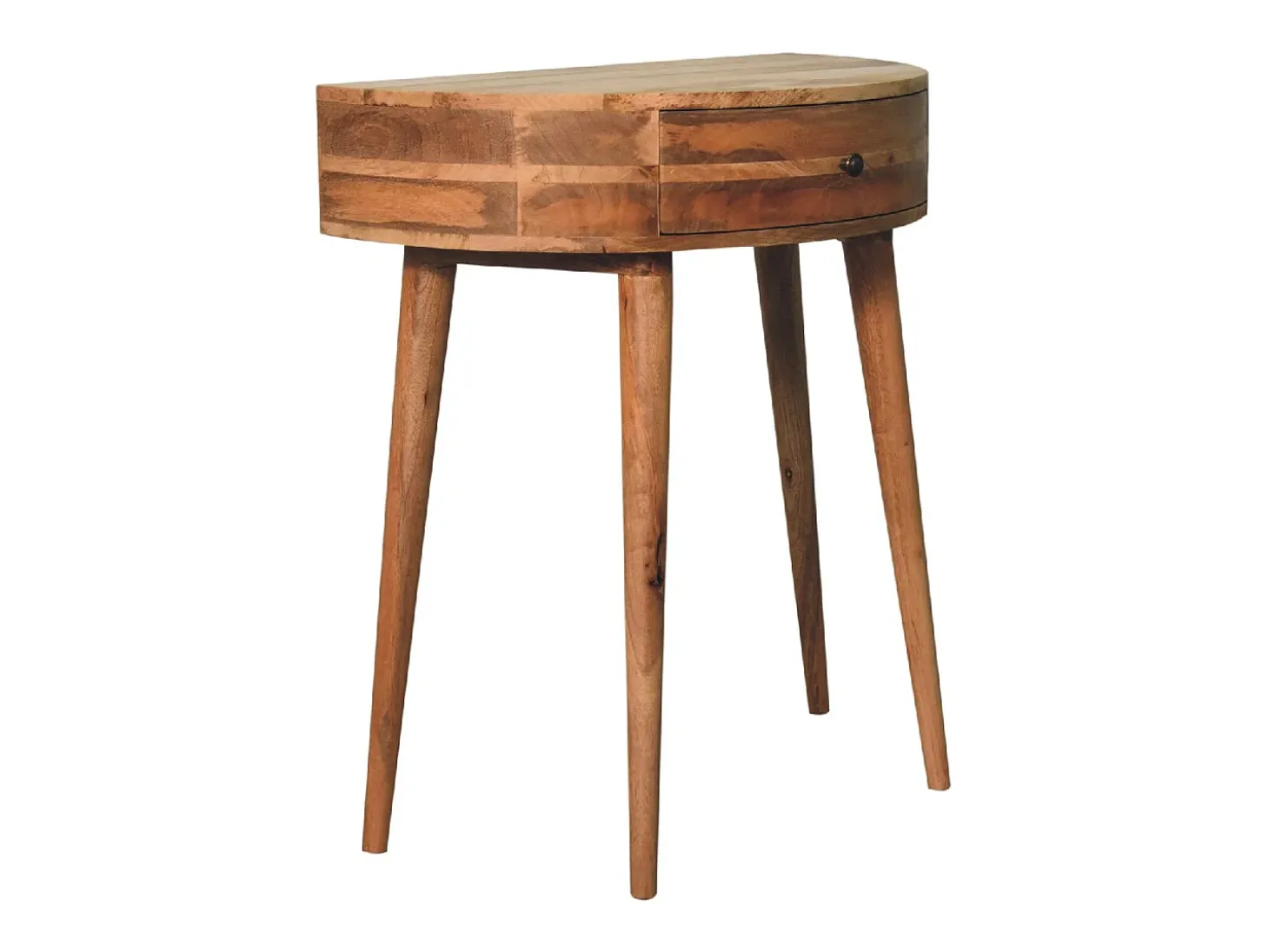 Artisan Furniture Madeira maciça Mesa Console Odyssey em Tom de Carvalho