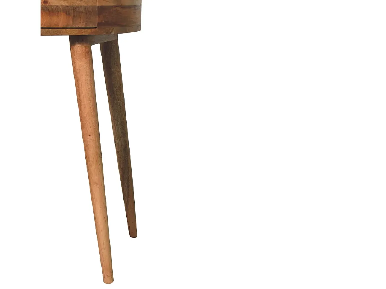 Artisan Furniture Madeira maciça Mesa Console Odyssey em Tom de Carvalho