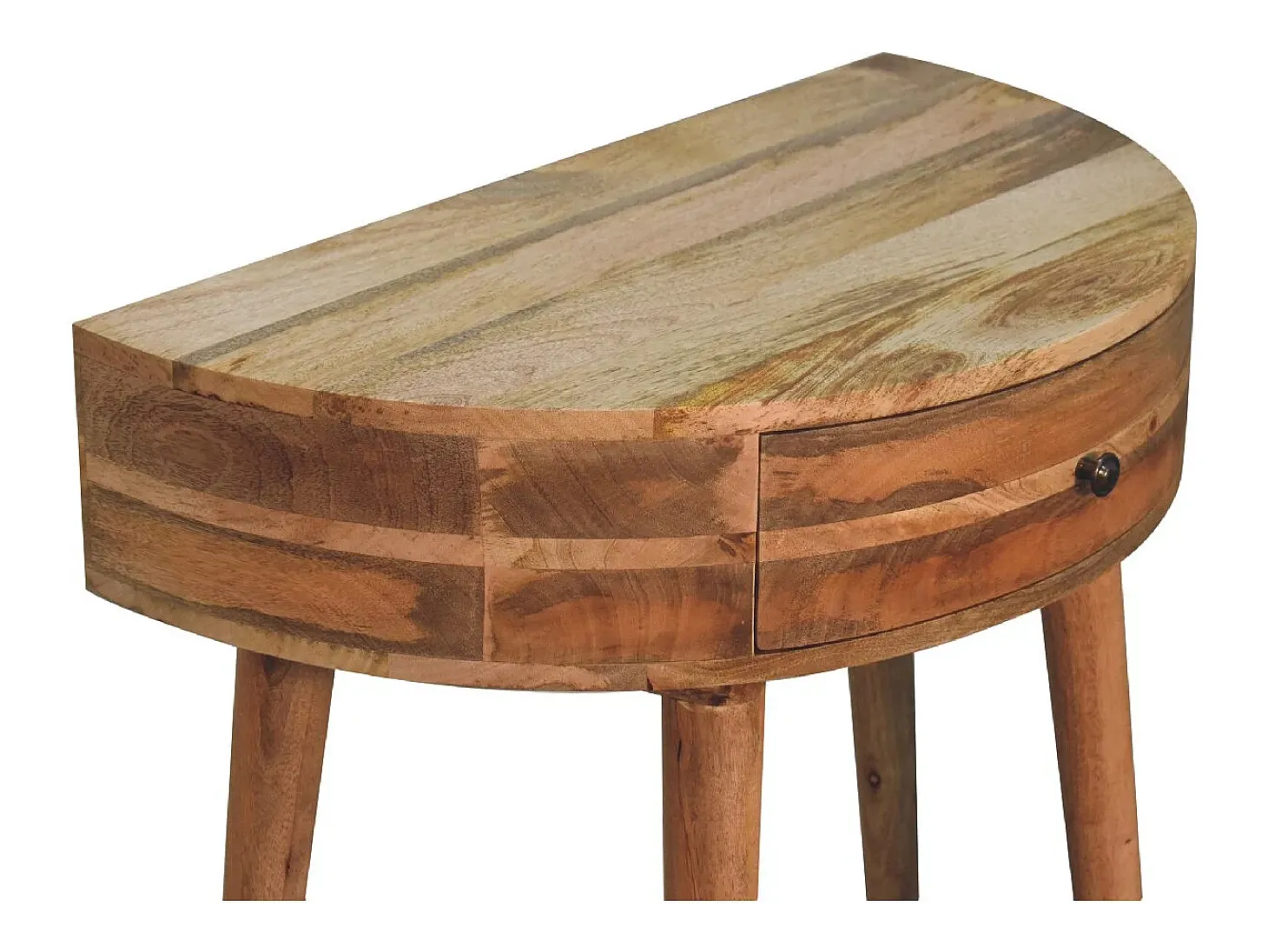 Artisan Furniture Madeira maciça Mesa Console Odyssey em Tom de Carvalho