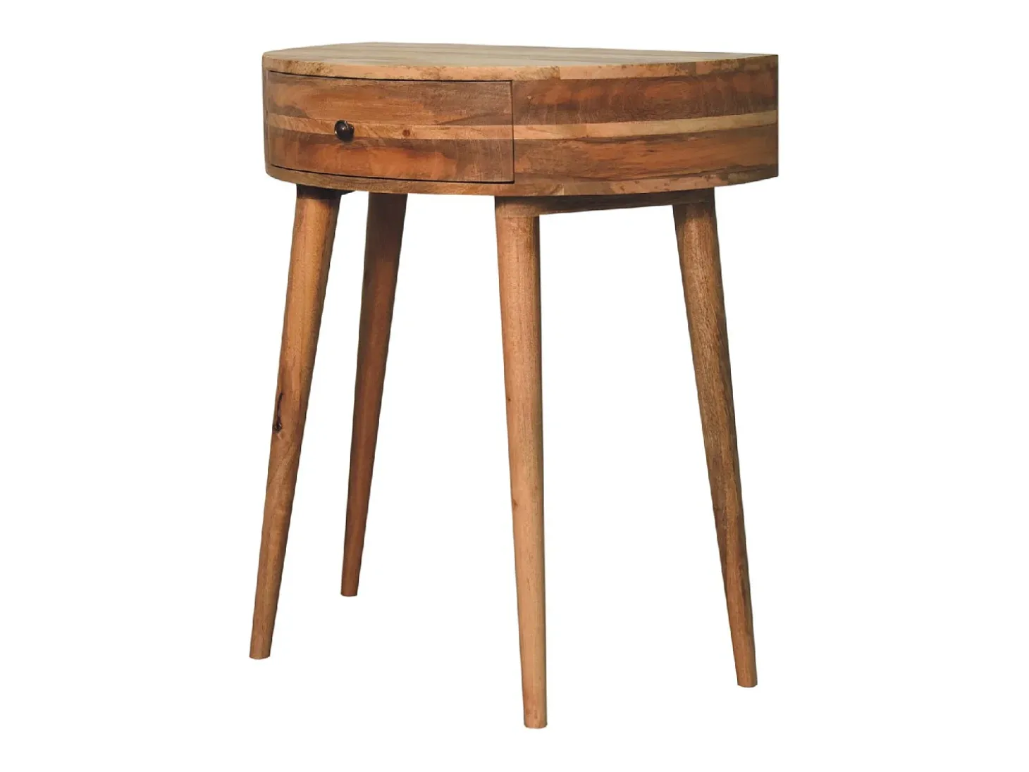 Artisan Furniture Madeira maciça Mesa Console Odyssey em Tom de Carvalho