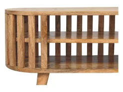 Artisan Furniture Madeira maciça Unidade de Mídia Mini Ariella