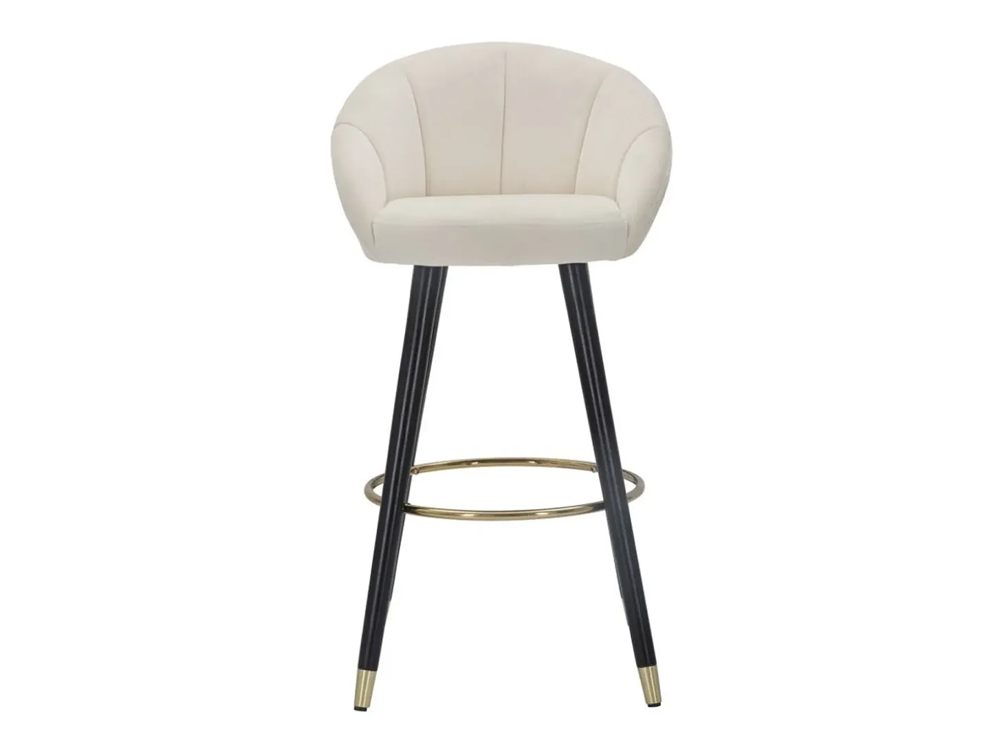 Banco Alto VKH429, Bege, 55x56x104 cm, Kendra Home