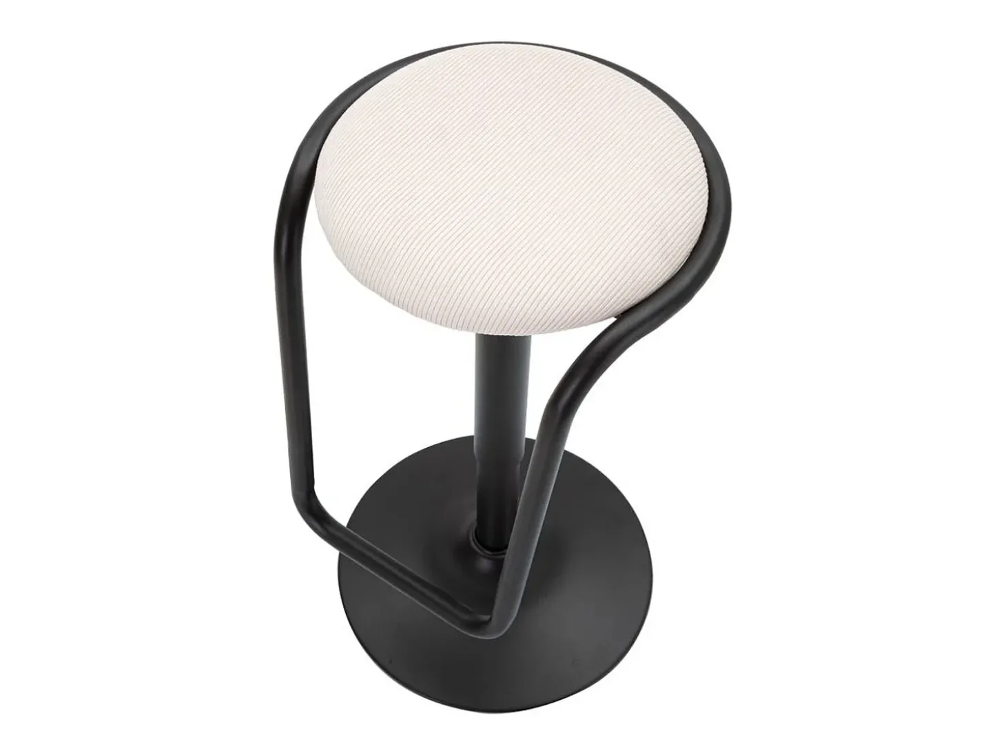 Banco Alto VKH448, Branco, 41x41x61 cm, Kendra Home