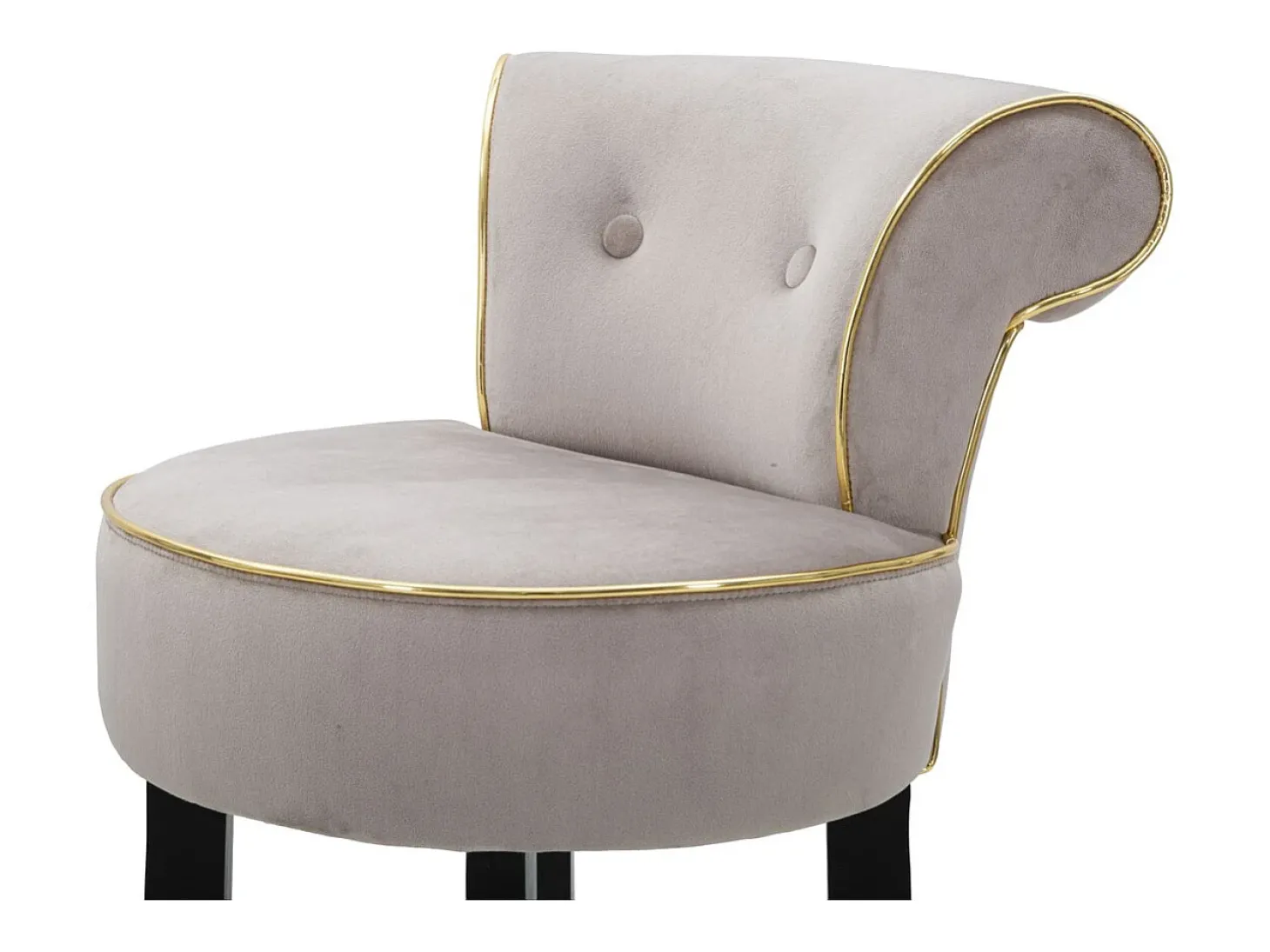 Banco Alto VKH441, Cinzento, 46x48x96 cm, Kendra Home