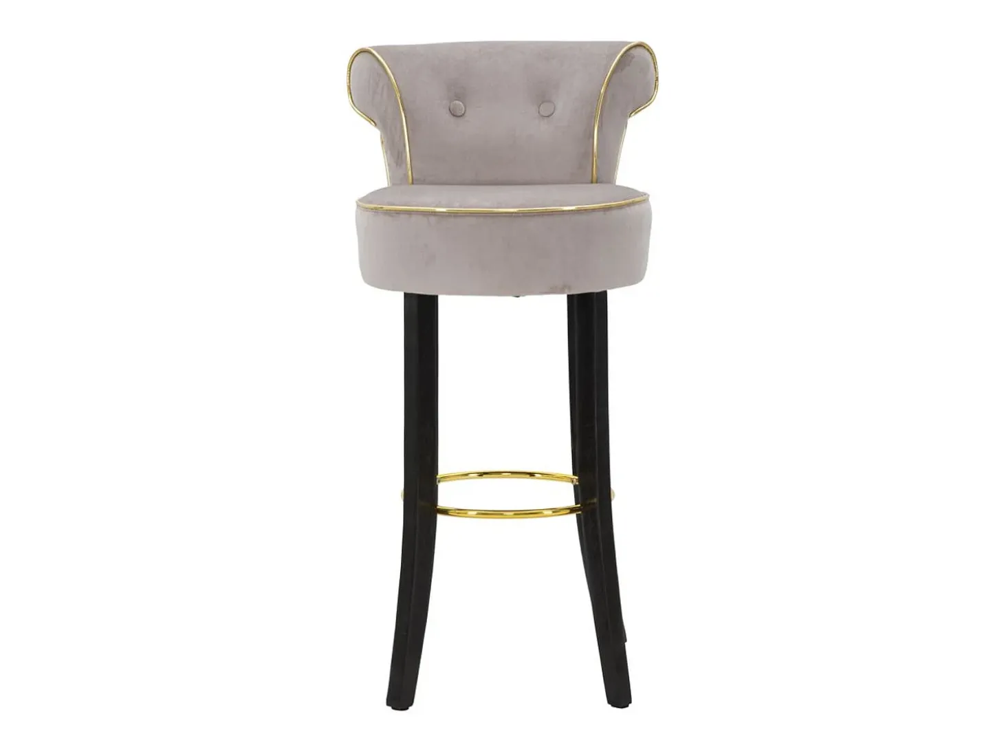 Banco Alto VKH441, Cinzento, 46x48x96 cm, Kendra Home