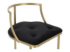 Banco Alto VKH450, Ouro, 45x45x90 cm, Kendra Home