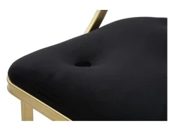 Banco Alto VKH450, Ouro, 45x45x90 cm, Kendra Home