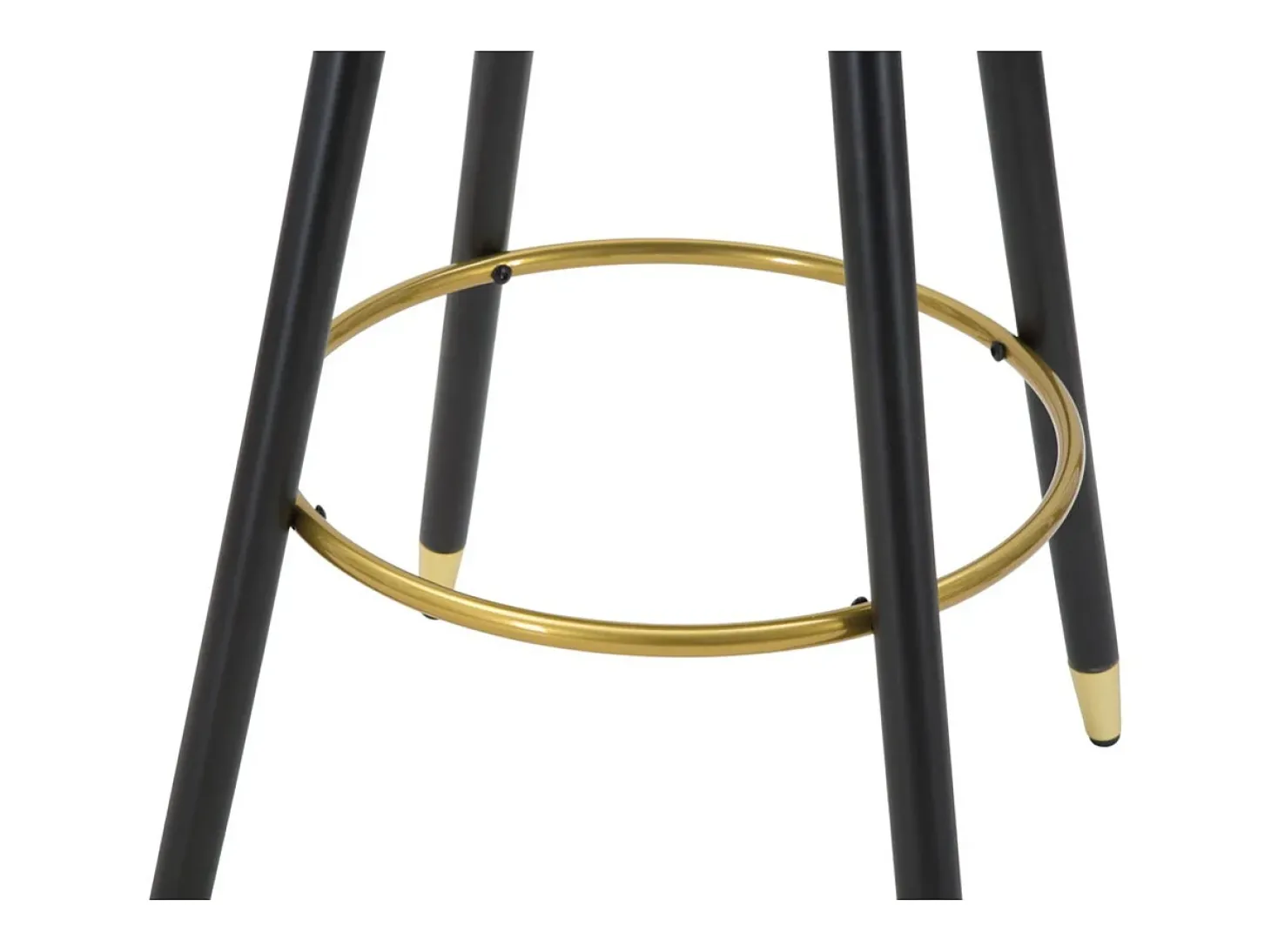Banco Alto VKH430, Preto, 55x56x104 cm, Kendra Home