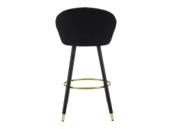 Banco Alto VKH430, Preto, 55x56x104 cm, Kendra Home