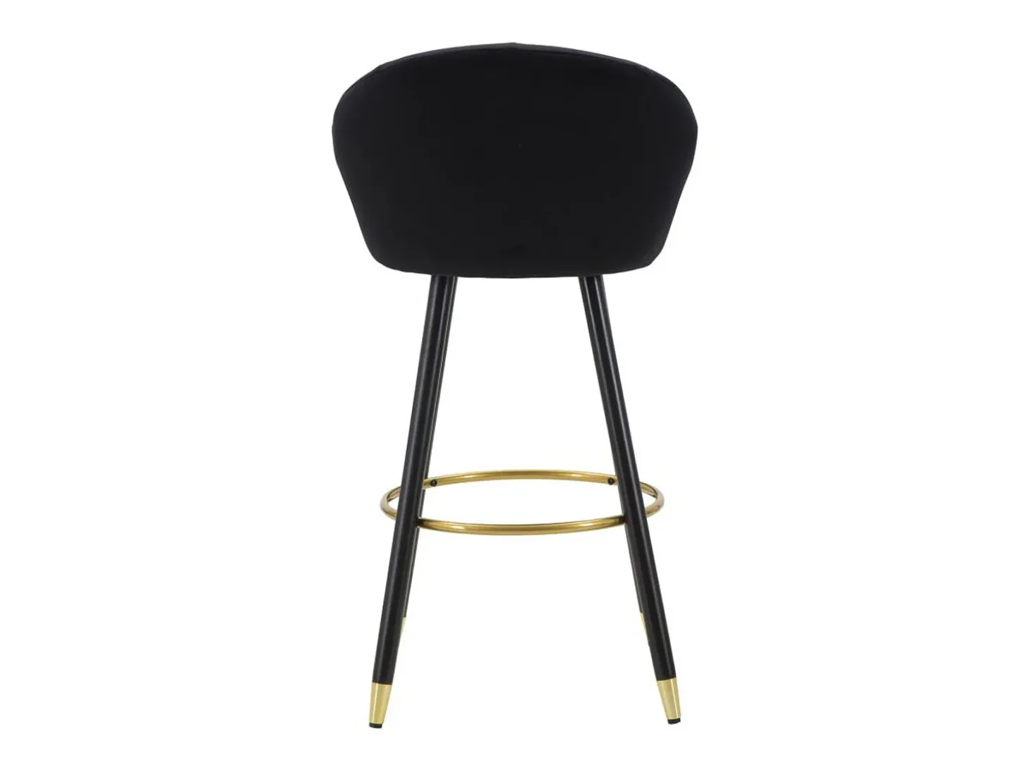 Banco Alto VKH430, Preto, 55x56x104 cm, Kendra Home