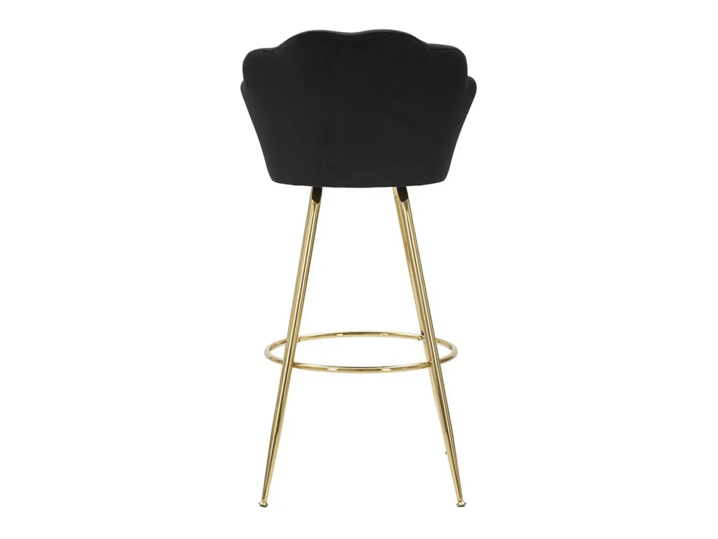 Banco Alto VKH452, Preto, 55x53x110 cm, Kendra Home