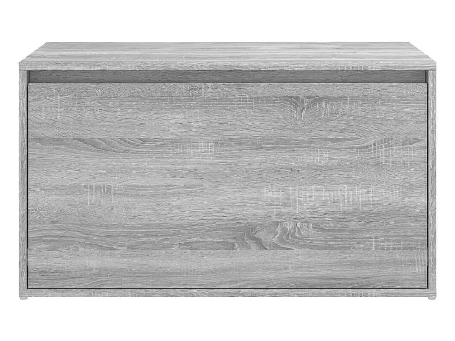 Banco corredor 80x40x45 cm derivados de madeira cinzento sonoma