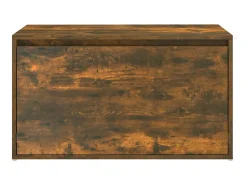Banco corredor 80x40x45 cm derivados de madeira carvalho fumado