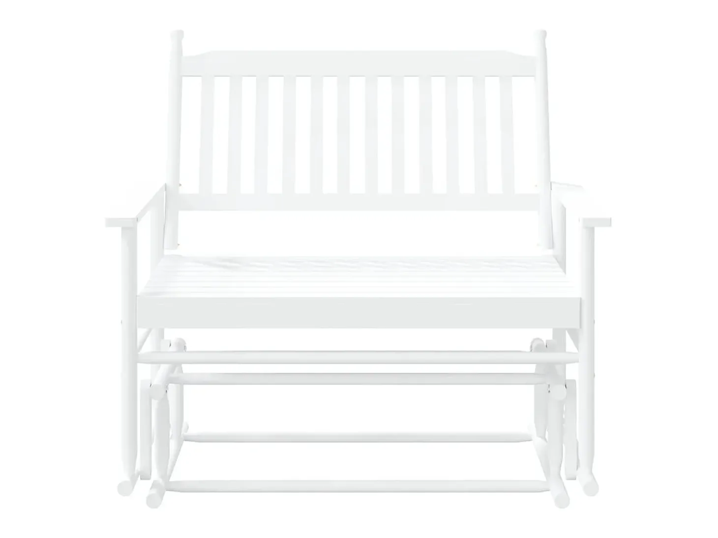 Banco de baloiçar 118x70x104,5 cm madeira de choupo maciça