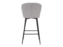BANCO DE BAR LOSANNA CINZA CONJUNTO 2 PCS CM 52X59X108