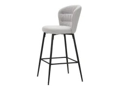 BANCO DE BAR LOSANNA CINZA CONJUNTO 2 PCS CM 52X59X108
