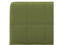 Banco de bar veludo verde-claro