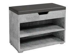 Banco para sapatos betão 60x30x45 rolfe