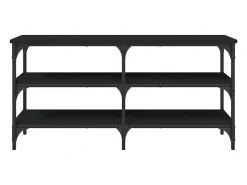 Banco sapateira 100x38,5x49 cm derivados de madeira preto