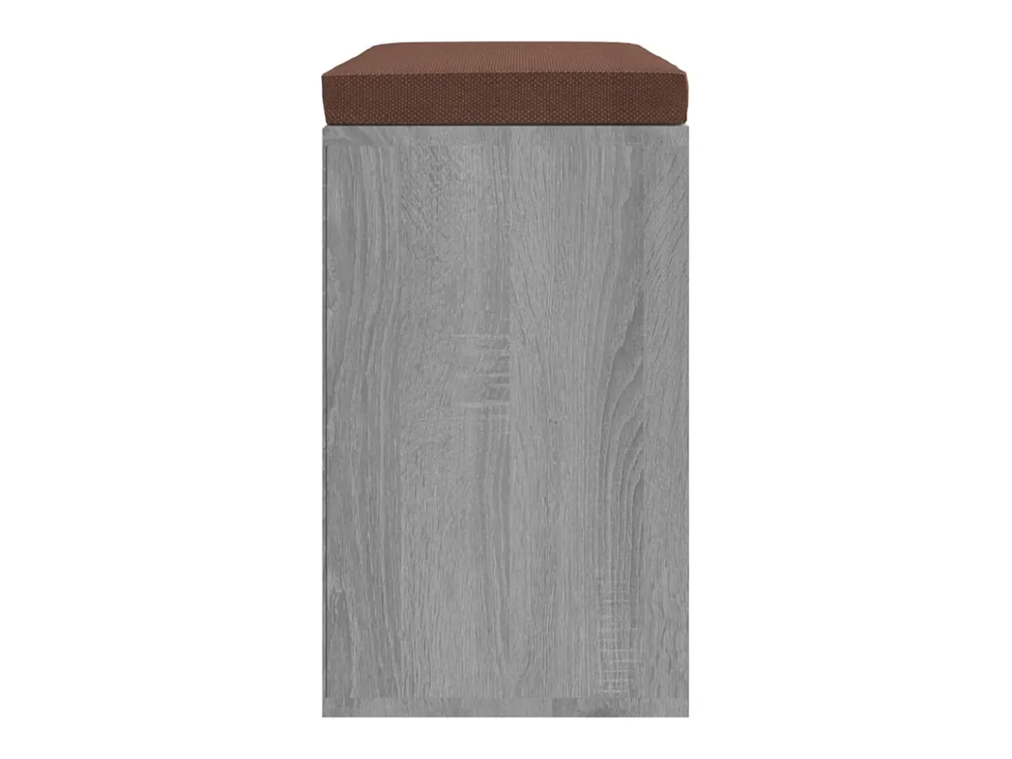 Banco sapateira 103x30x48 cm derivados madeira cinzento sonoma