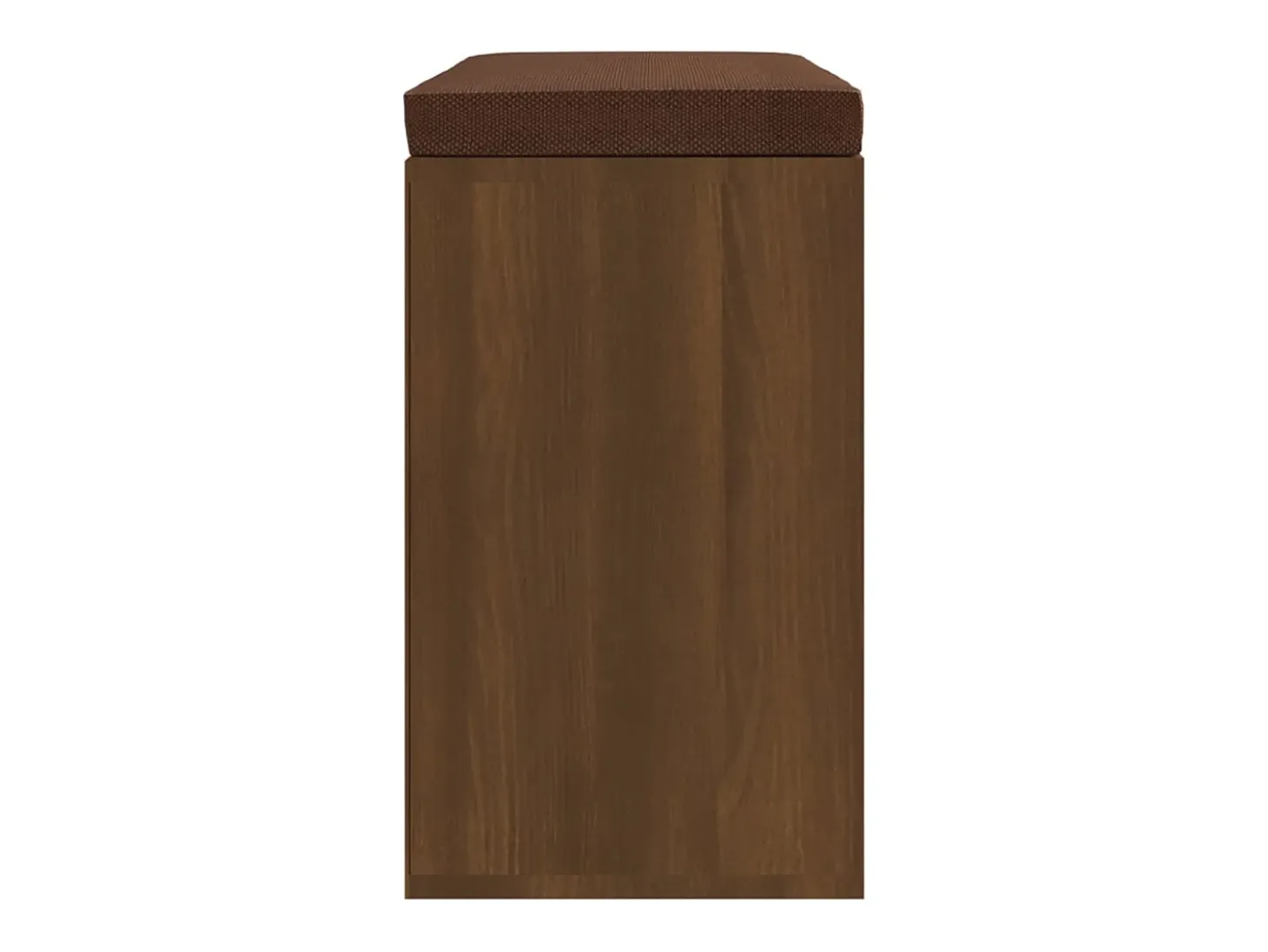 Banco sapateira 103x30x48cm derivados madeira carvalho castanho