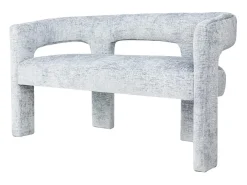 Banco 124,5x75x56 cm azul claro leith let71bb