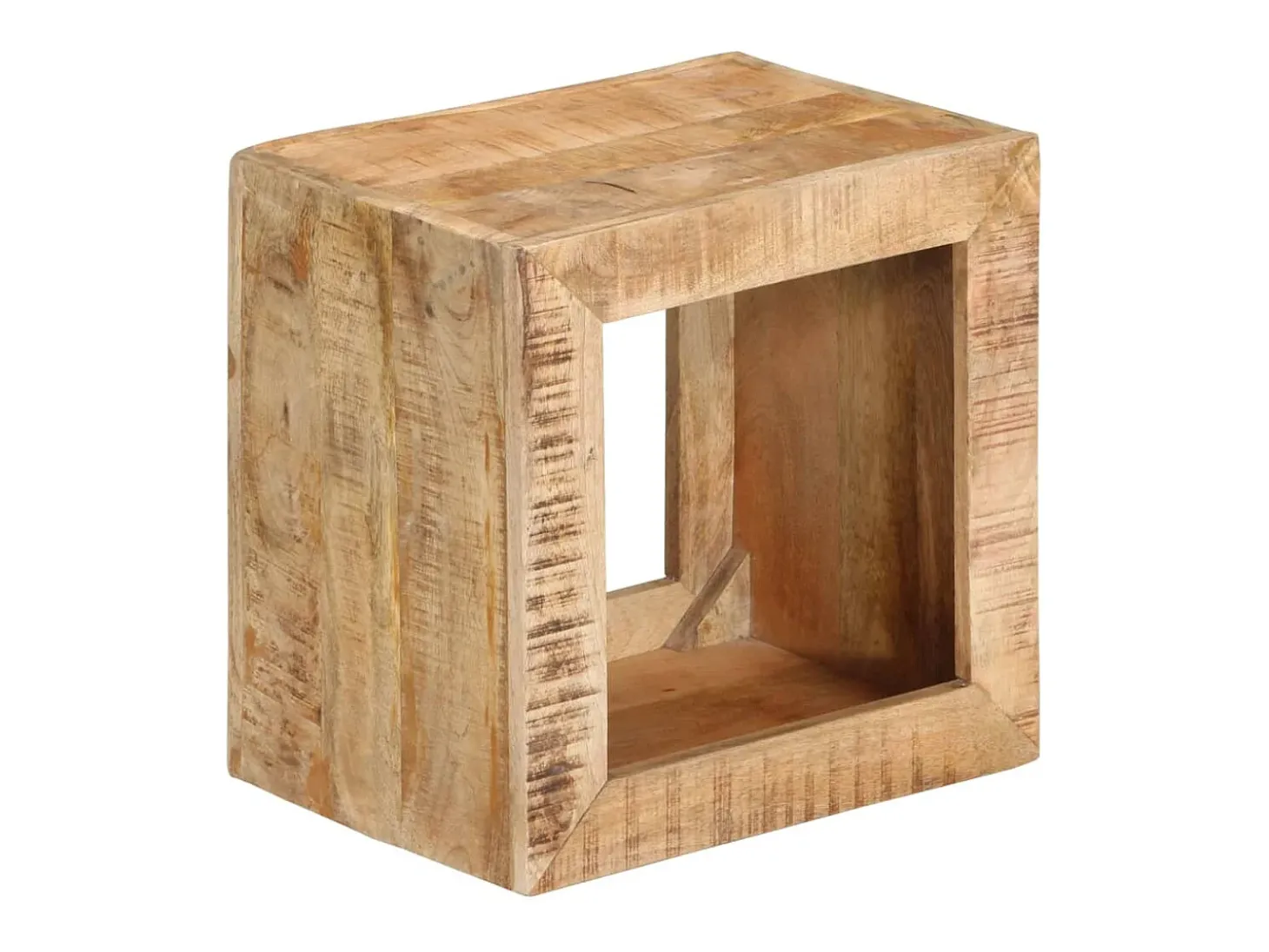 Banco 40x30x40 cm madeira de mangueira maciça