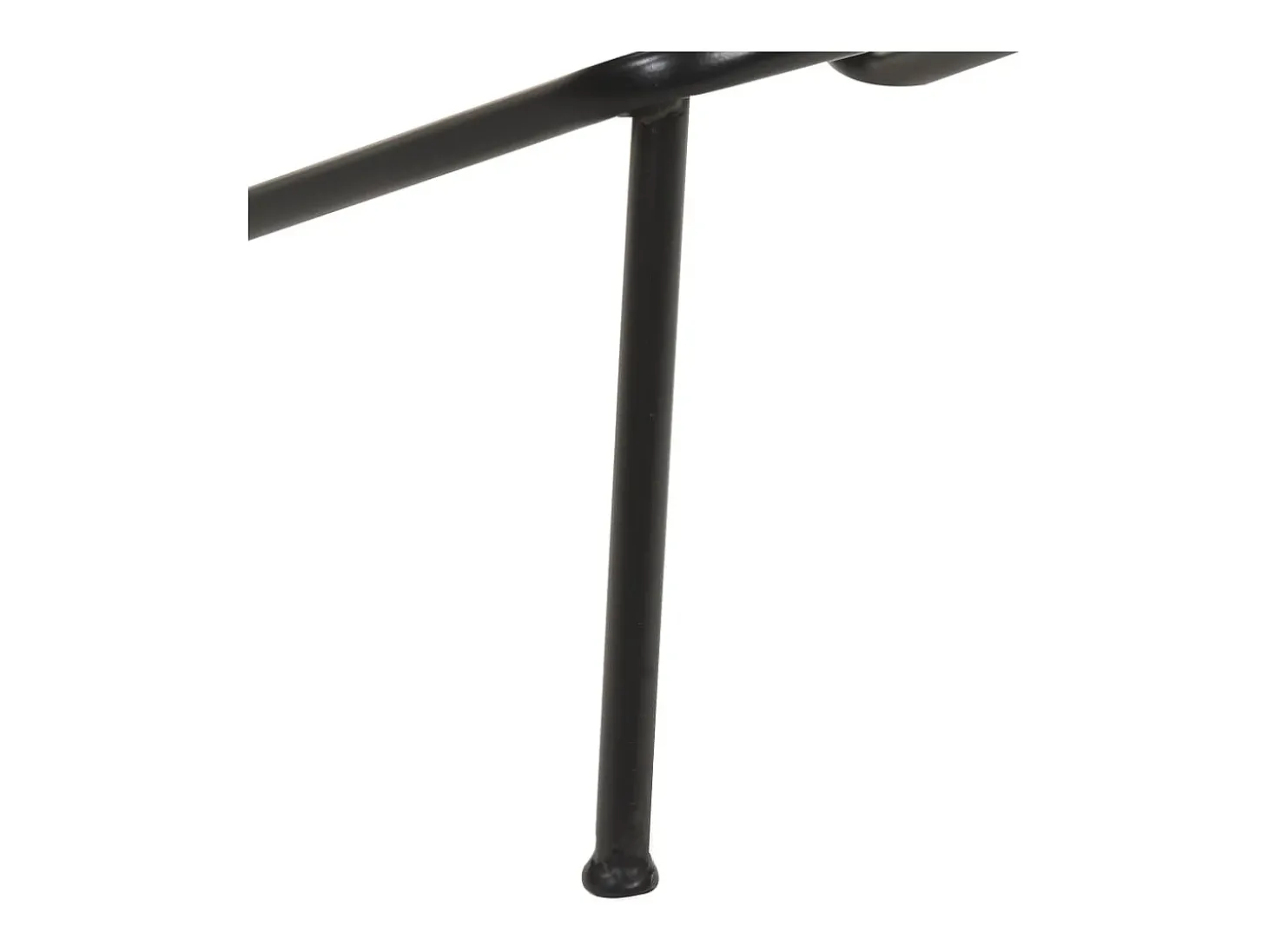 Bancos de bar 2 pcs couro genuíno preto