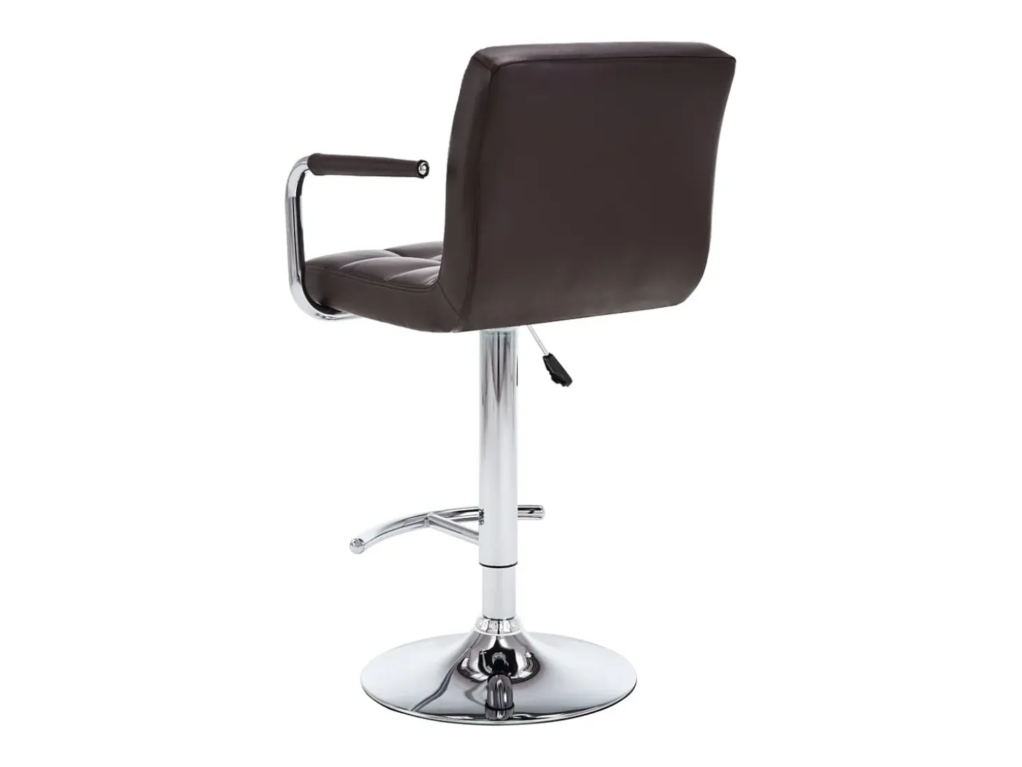 Bancos de bar 2 pcs couro artificial castanho PT949235