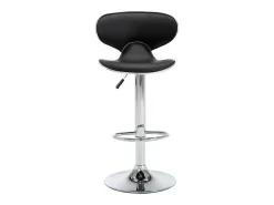 Bancos de bar 2 pcs couro artificial preto