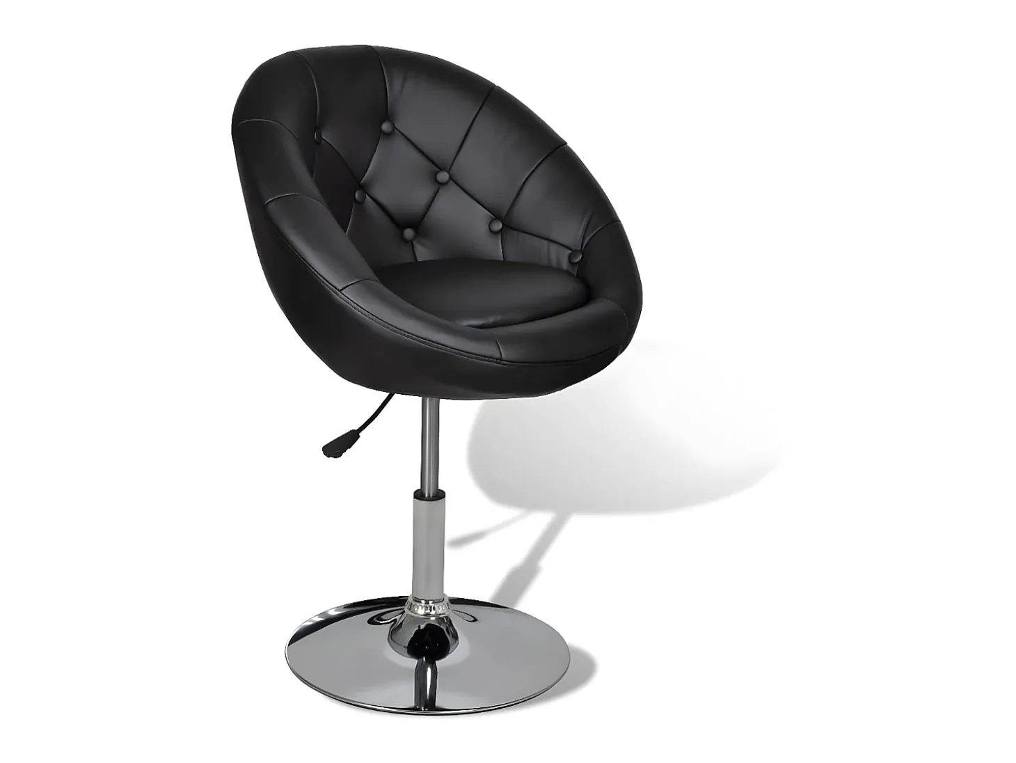 Bancos de bar 2 pcs couro artificial preto PT937663