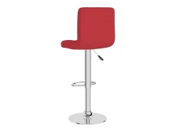 Bancos de bar 2 pcs tecido vermelho tinto