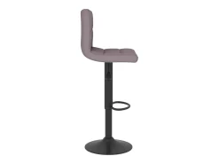 Bancos de bar 2 pcs tecido cinzento-acastanhado