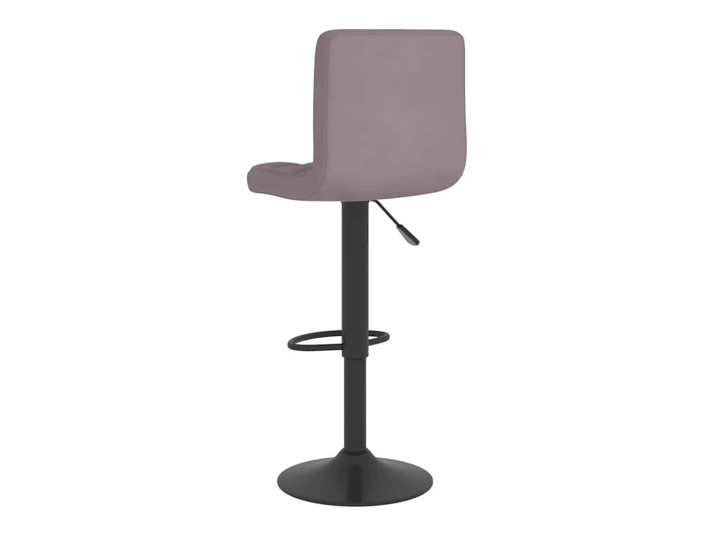Bancos de bar 2 pcs tecido cinzento-acastanhado