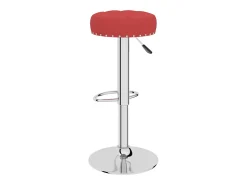 Bancos de bar 2 pcs tecido vermelho tinto