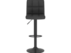 Bancos de bar 2 pcs tecido preto PT236680