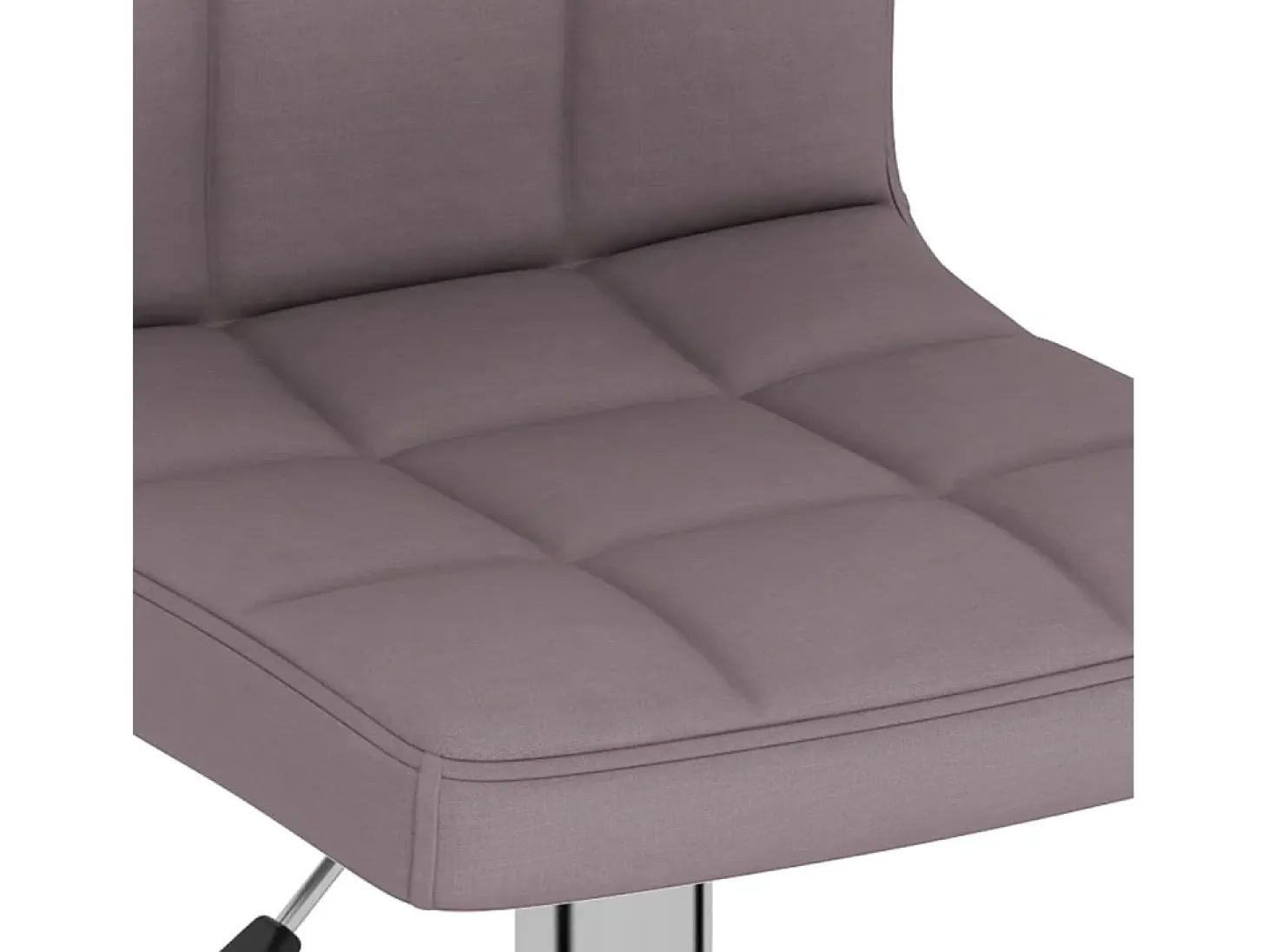 Bancos de bar 2 pcs tecido cinzento-acastanhado