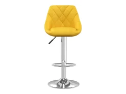 Bancos de bar 2 pcs veludo amarelo mostarda PT896841