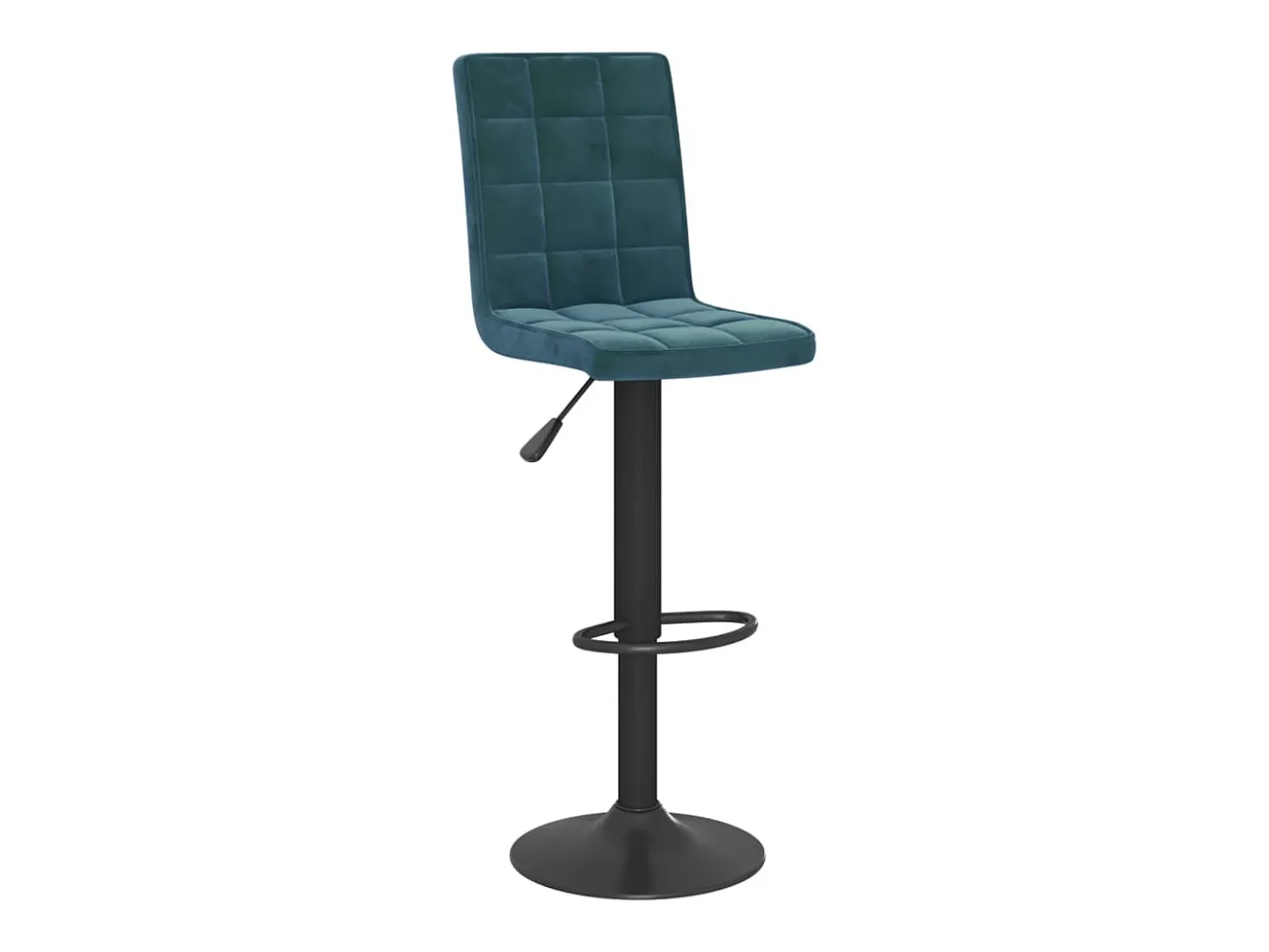 Bancos de bar 2 pcs veludo azul PT205478