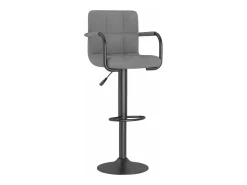 Bancos de bar 2 pcs veludo cinzento-claro PT116955