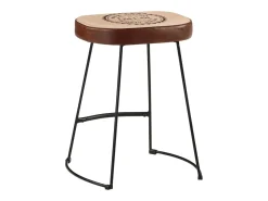 Bancos de bar 2 pcs 40x29,5x53 cm castanho-escuro