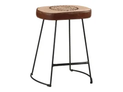 Bancos de bar 2 pcs 40x29,5x53 cm castanho-escuro PT733358