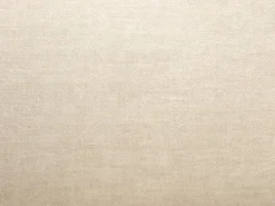 Banqueta de bar em tecido e metal - Altura ajustável - Creme e branco - CARSTEN