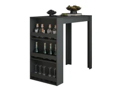 Bartisch antracite 57x117x106 repose