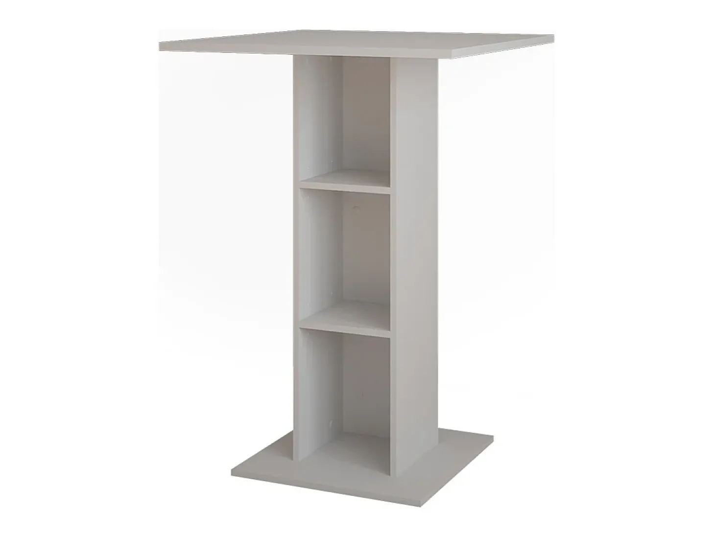 Bartisch branco 75x75x106 repose