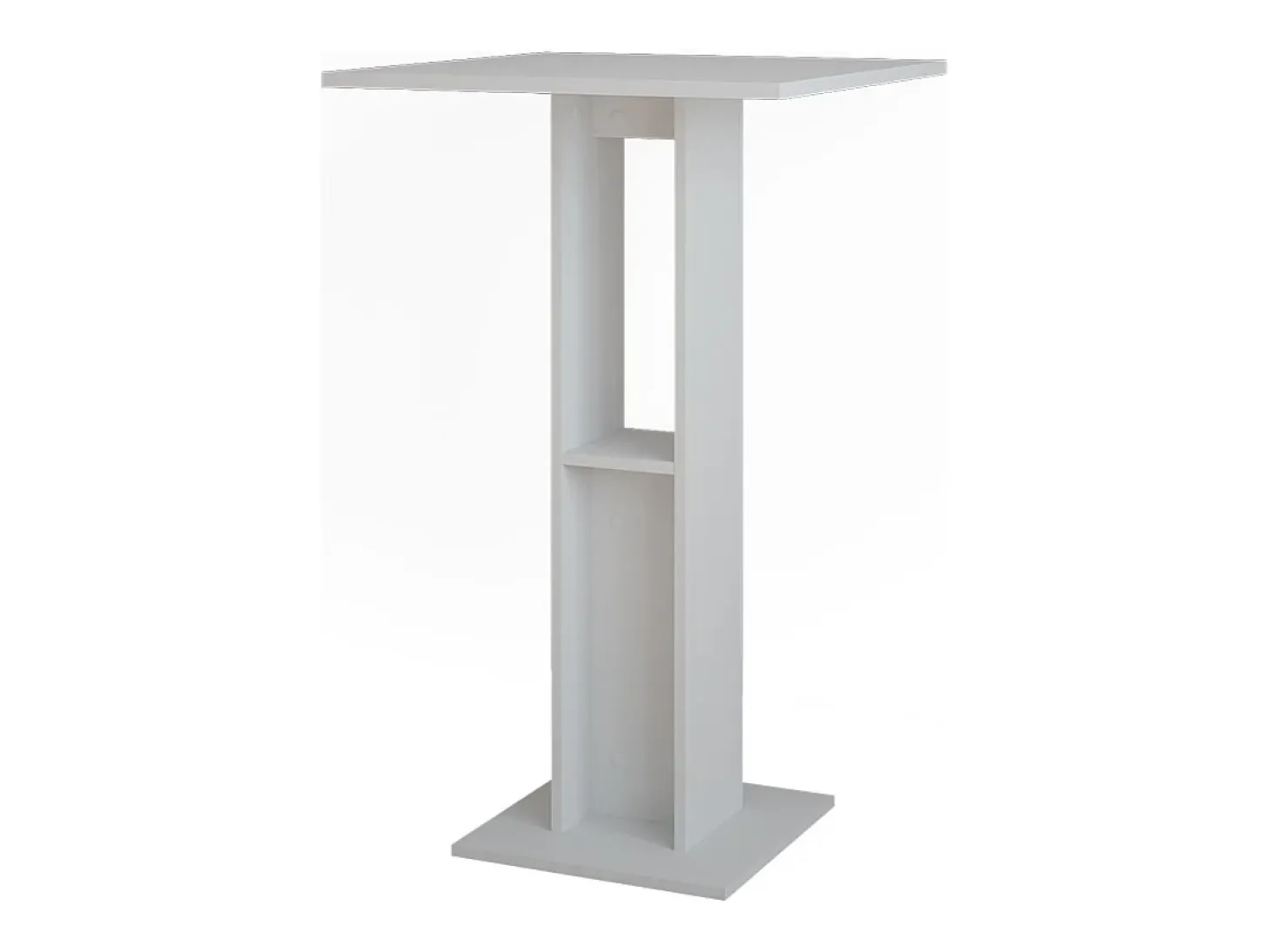 Bartisch branco 65x65x106 repose