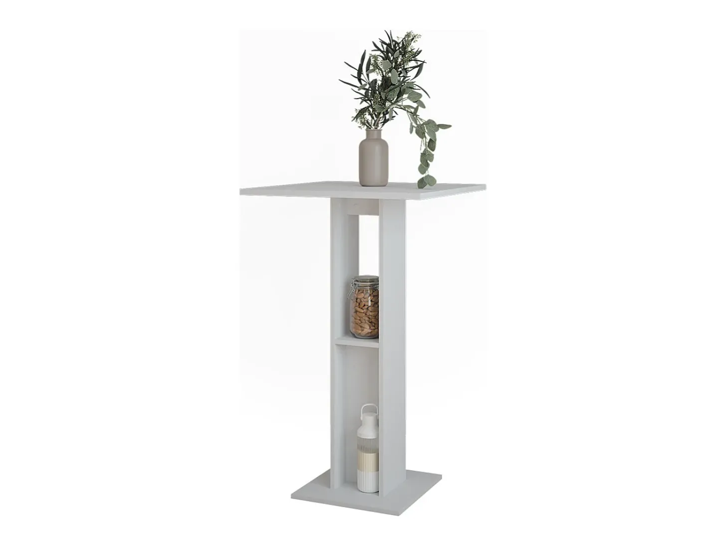 Bartisch branco 65x65x106 repose