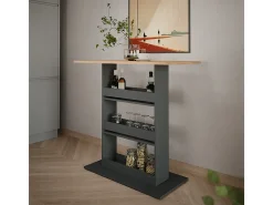 Bartisch carvalho goldkraft/antracite 110x55x106 repose