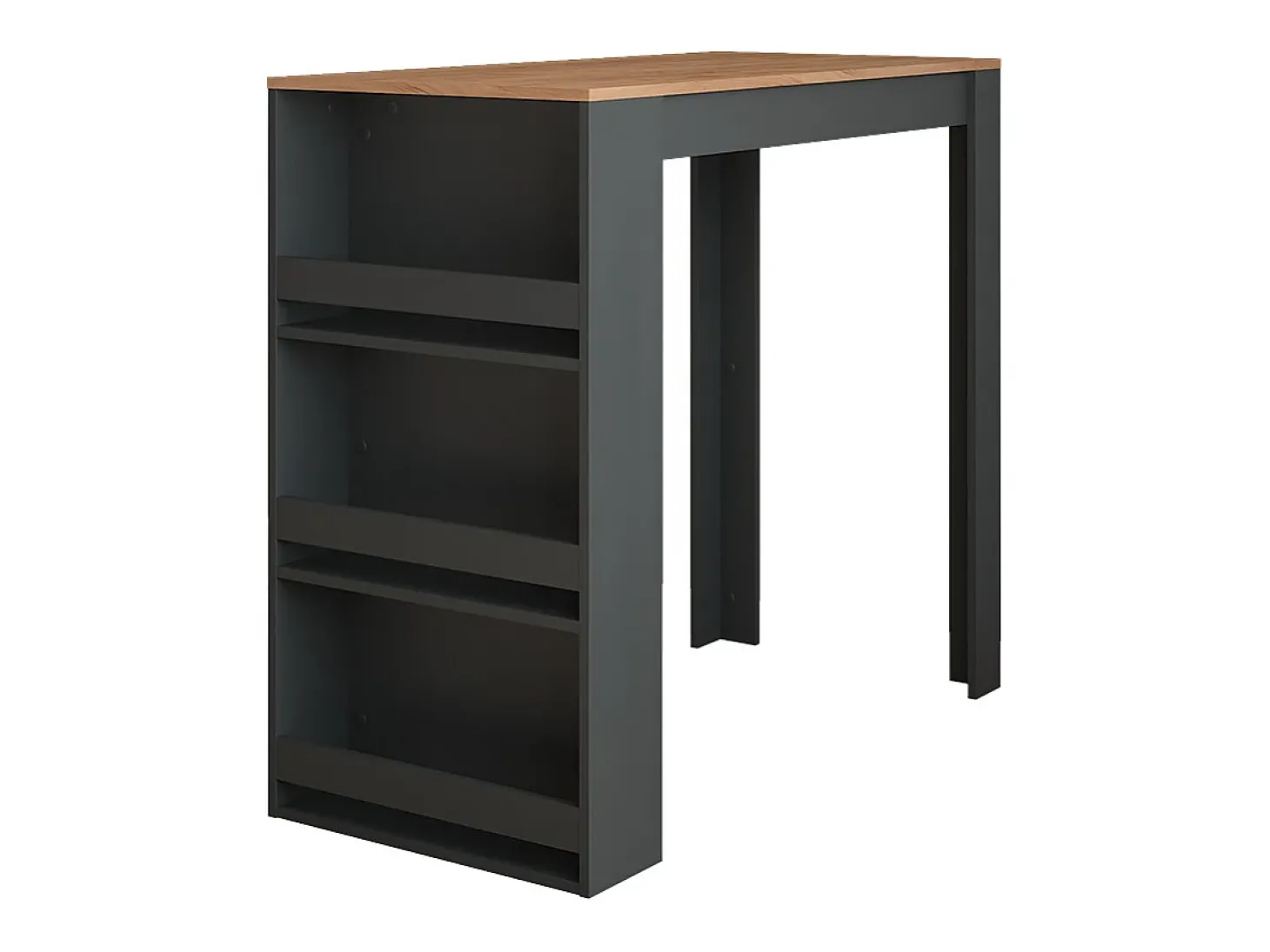 Bartisch carvalho goldkraft/antracite 57x117x106 repose